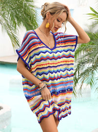 SCALLOPED COVER UP DRESS