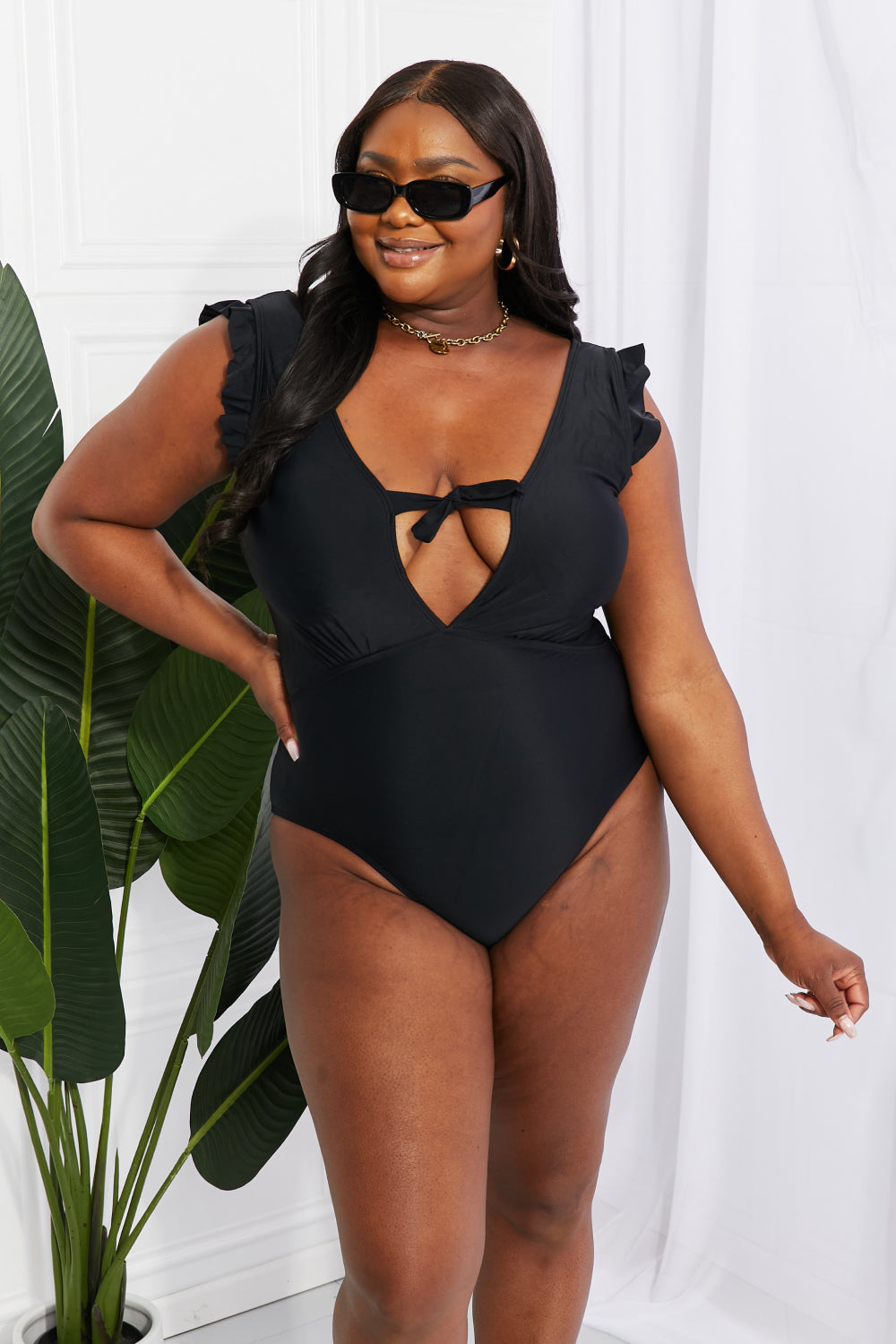 SHELLS ONE PIECE SWIMSUIT