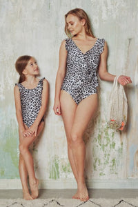 LINOPA ONE PIECE LEOPARD SWIMSUIT