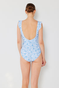 BLUE HUES ONE PIECE SWIMSUIT