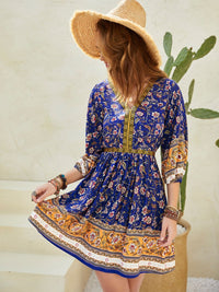 INDIGO BLISS DRESS