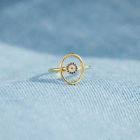 EVIL EYE RING 925