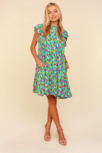 FRESH MORNING DITSY FLORAL DRESS