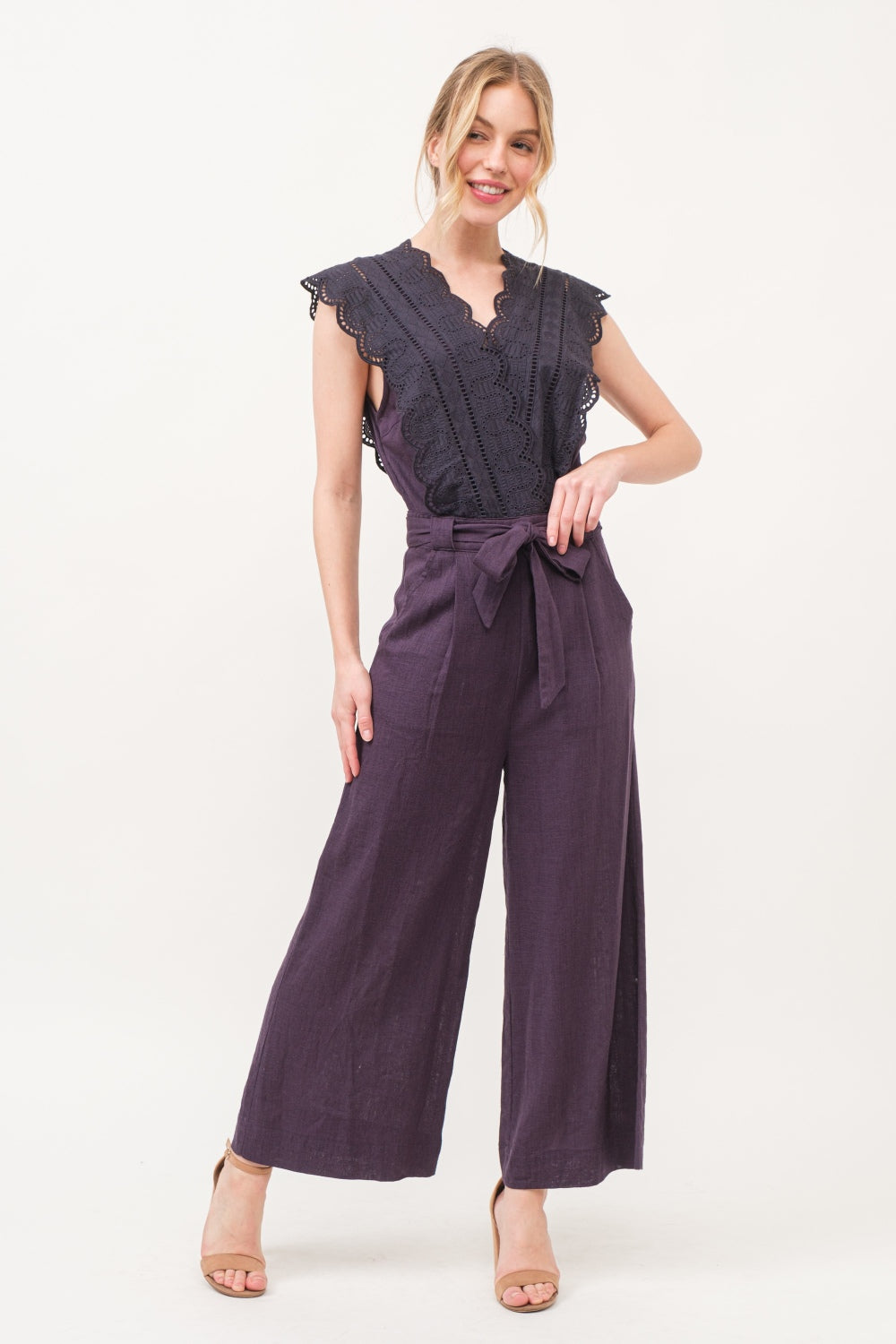 ATW LUXE PURPLE JUMPSUIT