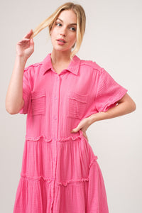 WELLA LES PINK DRESS