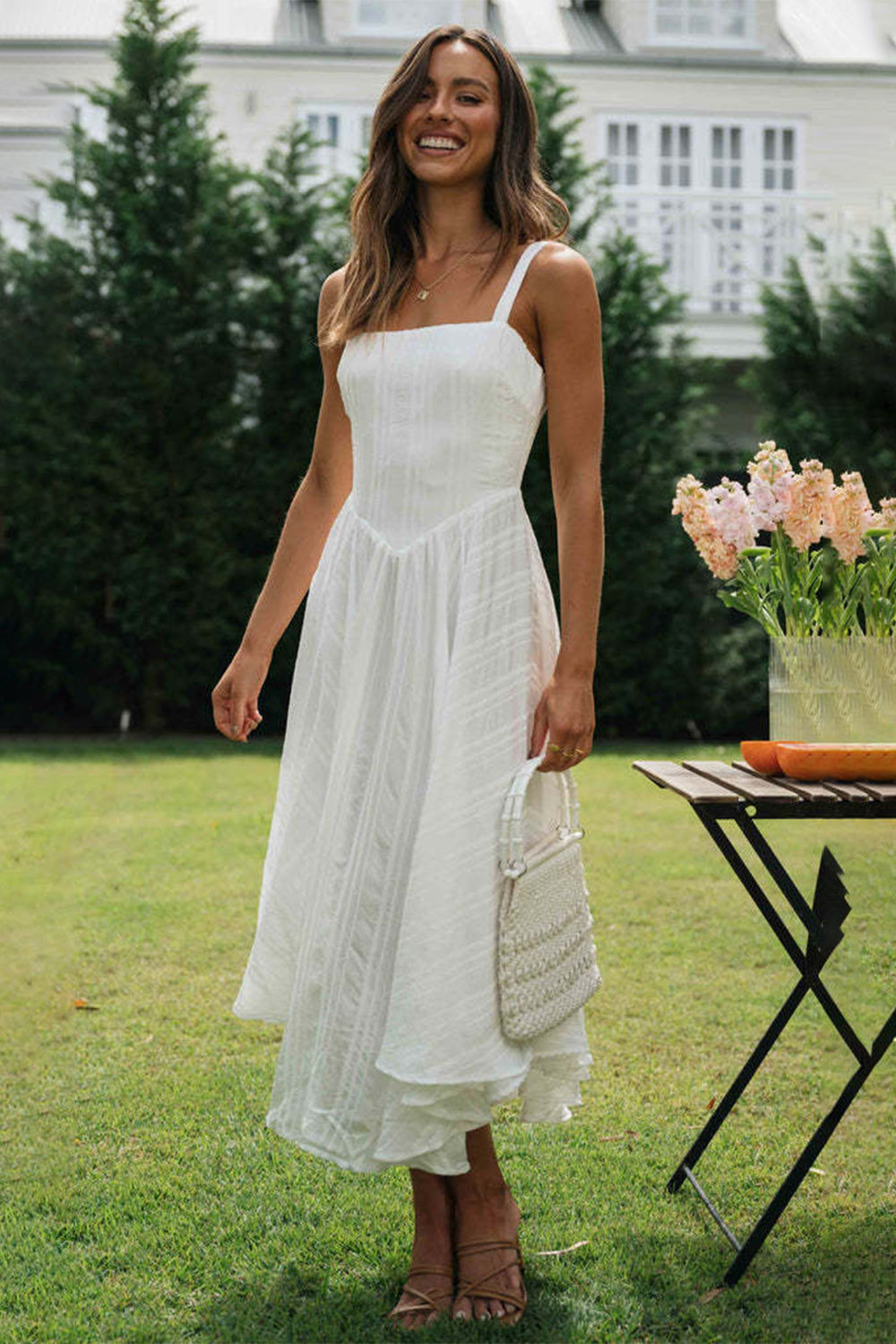 SQYULA WHITE DRESS