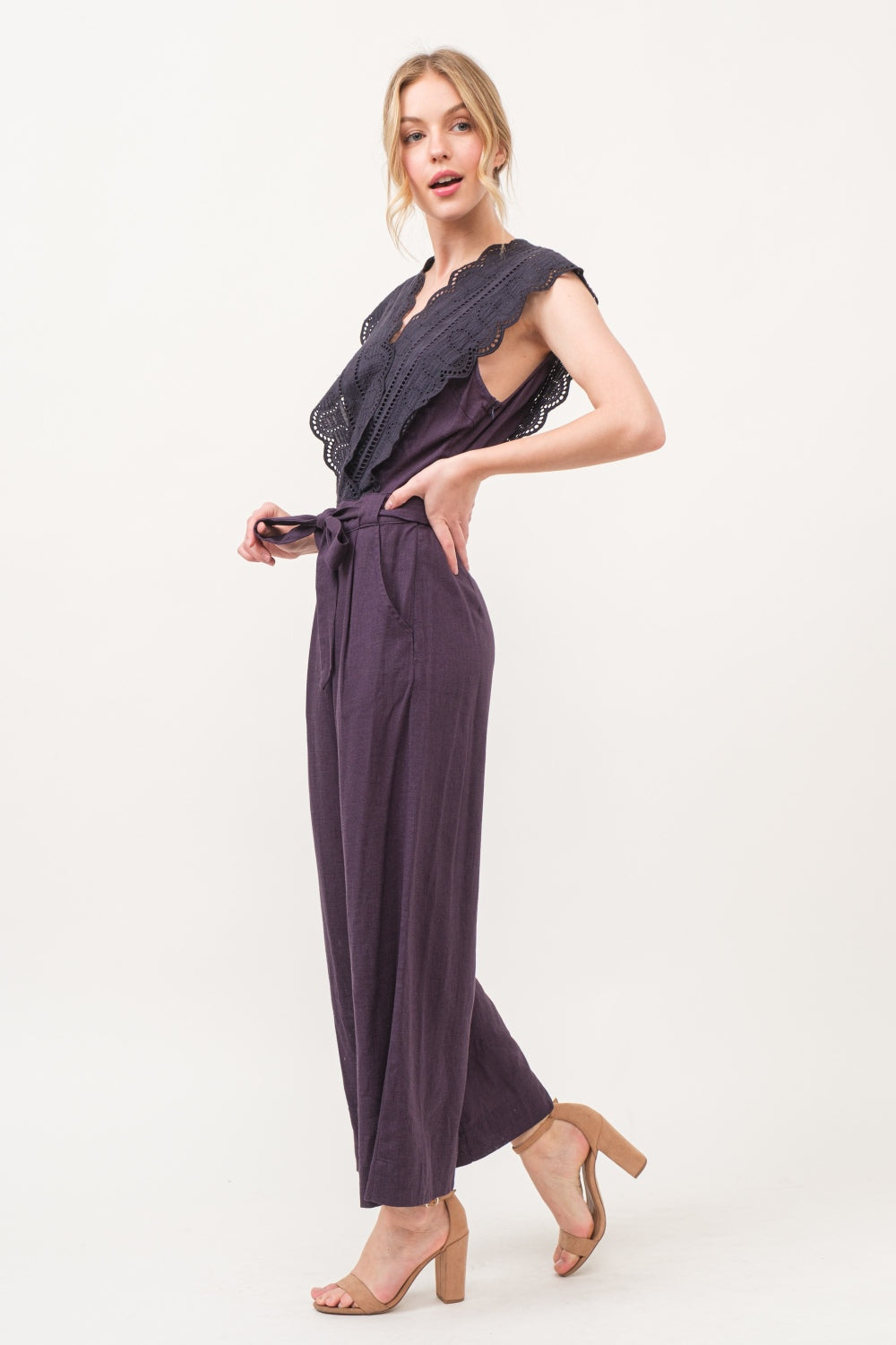 ATW LUXE PURPLE JUMPSUIT