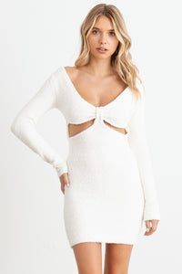 HEFALAS CREAM DRESS