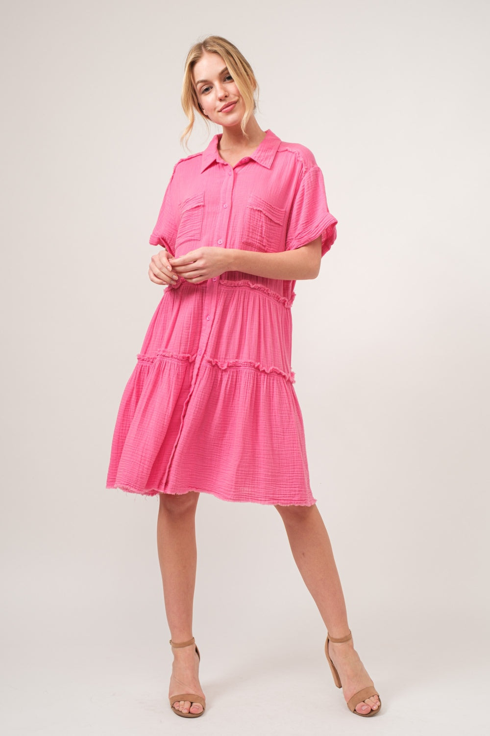 WELLA LES PINK DRESS