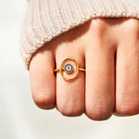 EVIL EYE RING 925