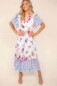 YOLANDA TIERED DRESS