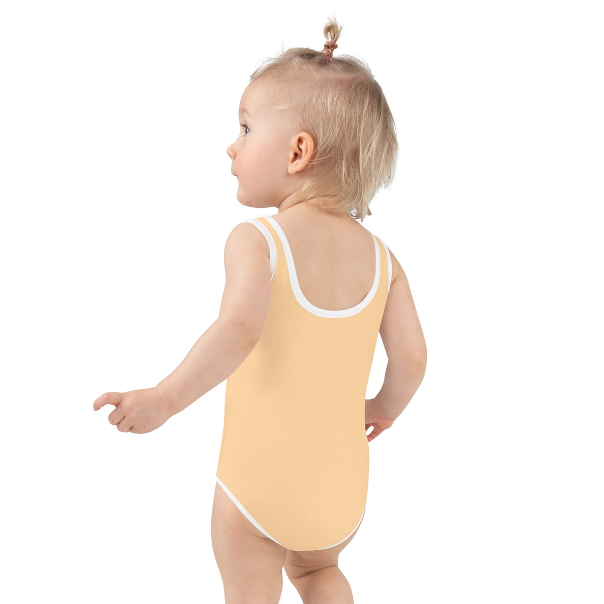 SOFIA KIDS SWIMSUIT - PASTEL MANDARIN