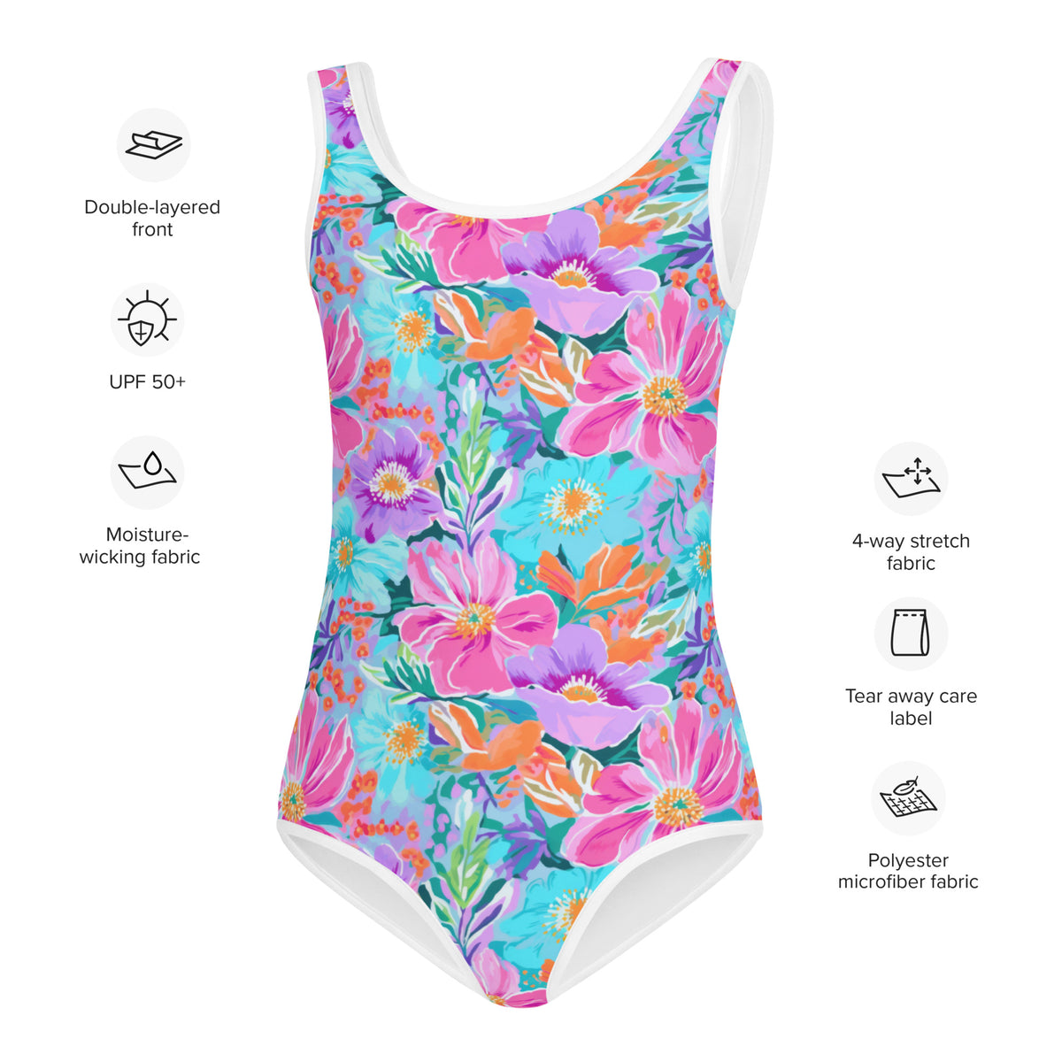 SOFIA KIDS SWIMSUIT | FLURINA FLORALS