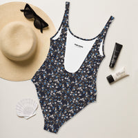 FLORIDA ECO ONE PIECE SWIMSUIT - NIGHT DAISIES