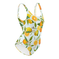 FLORIDA ECO ONE PIECE SWIMSUIT - LEMON GARDEN