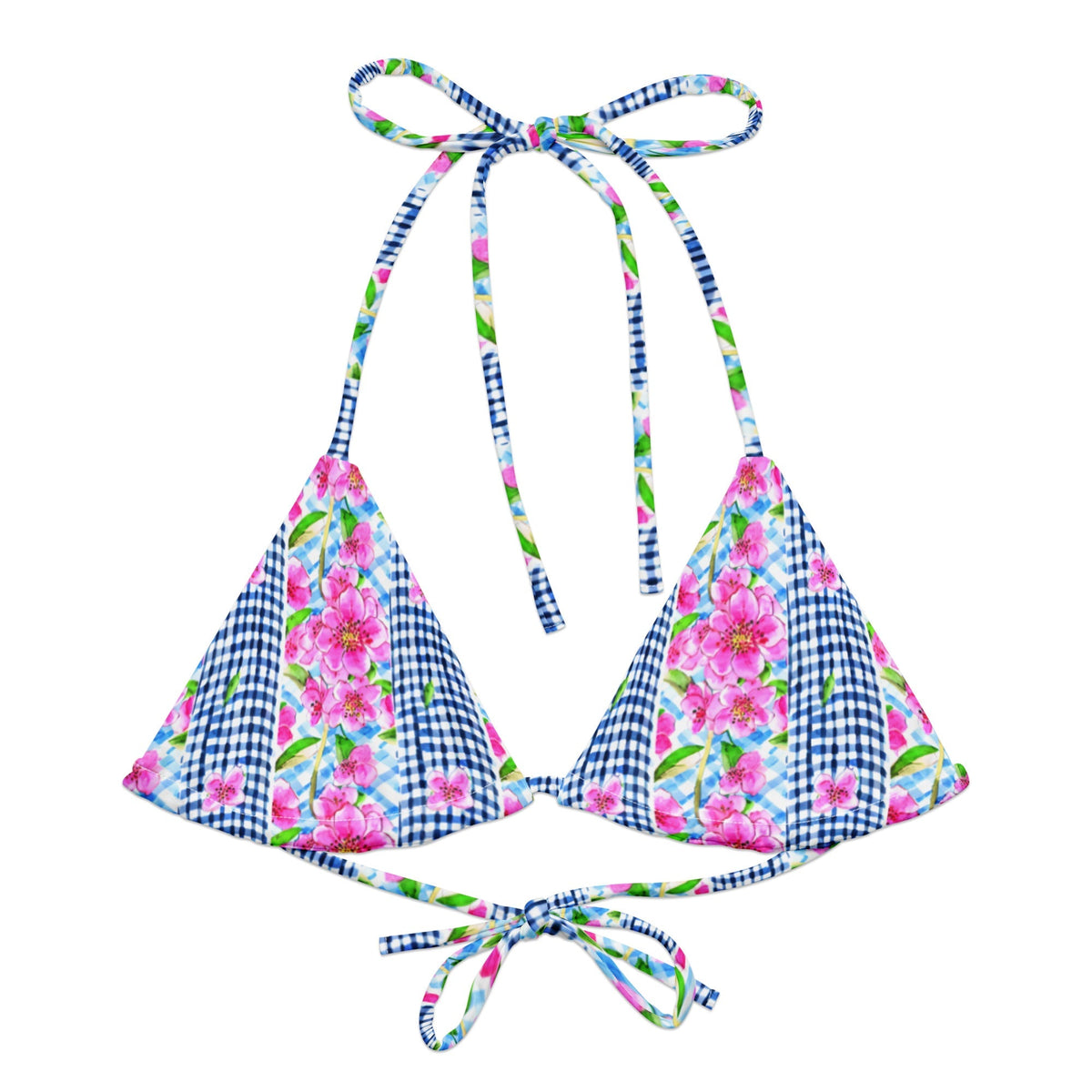 TRIANGLE STRING BIKINI TOP ECO - EUROPEAN SUMMER