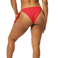 STRING BIKINI BOTTOM ECO - RED