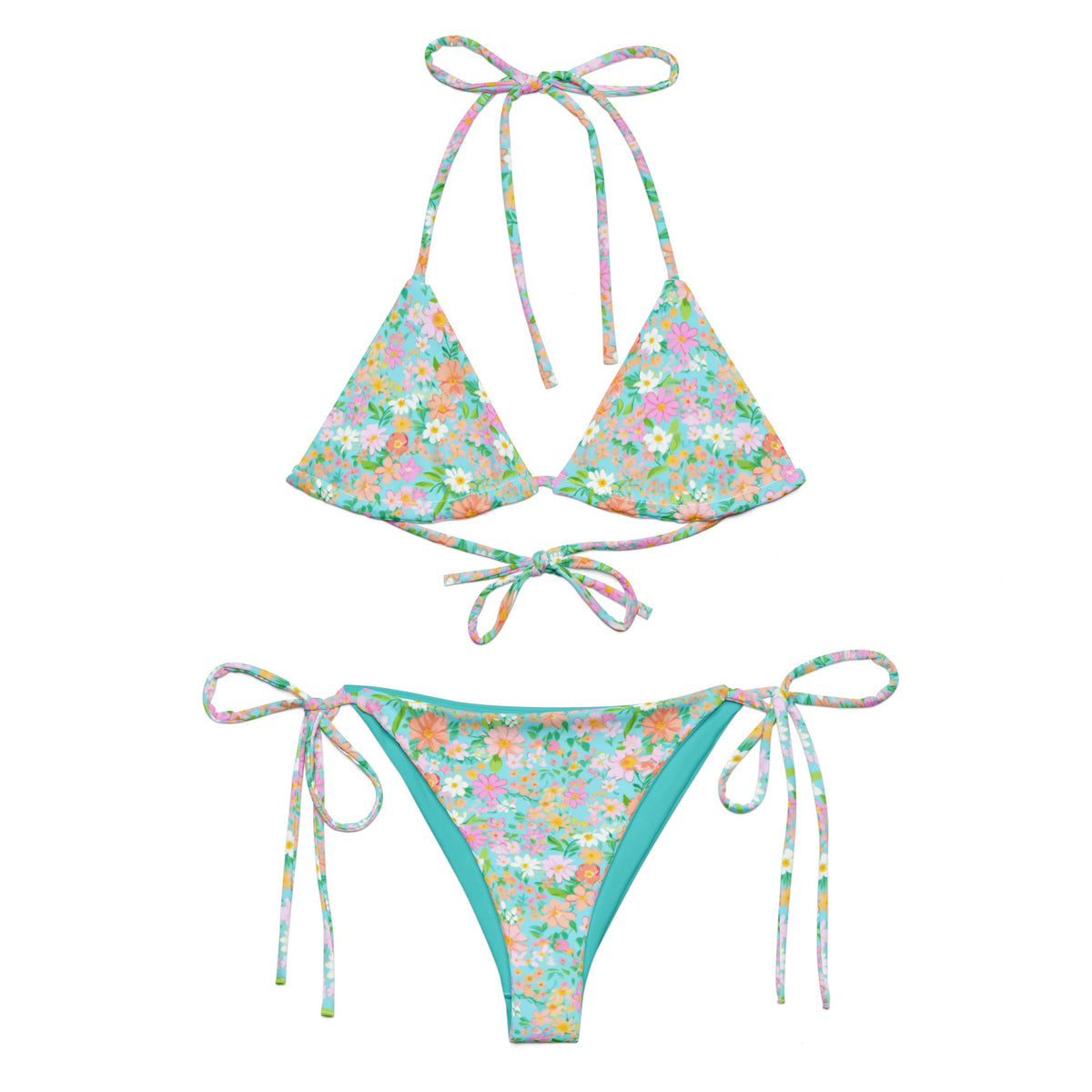 STRING BIKINI SET ECO - CAICOS FLORALS