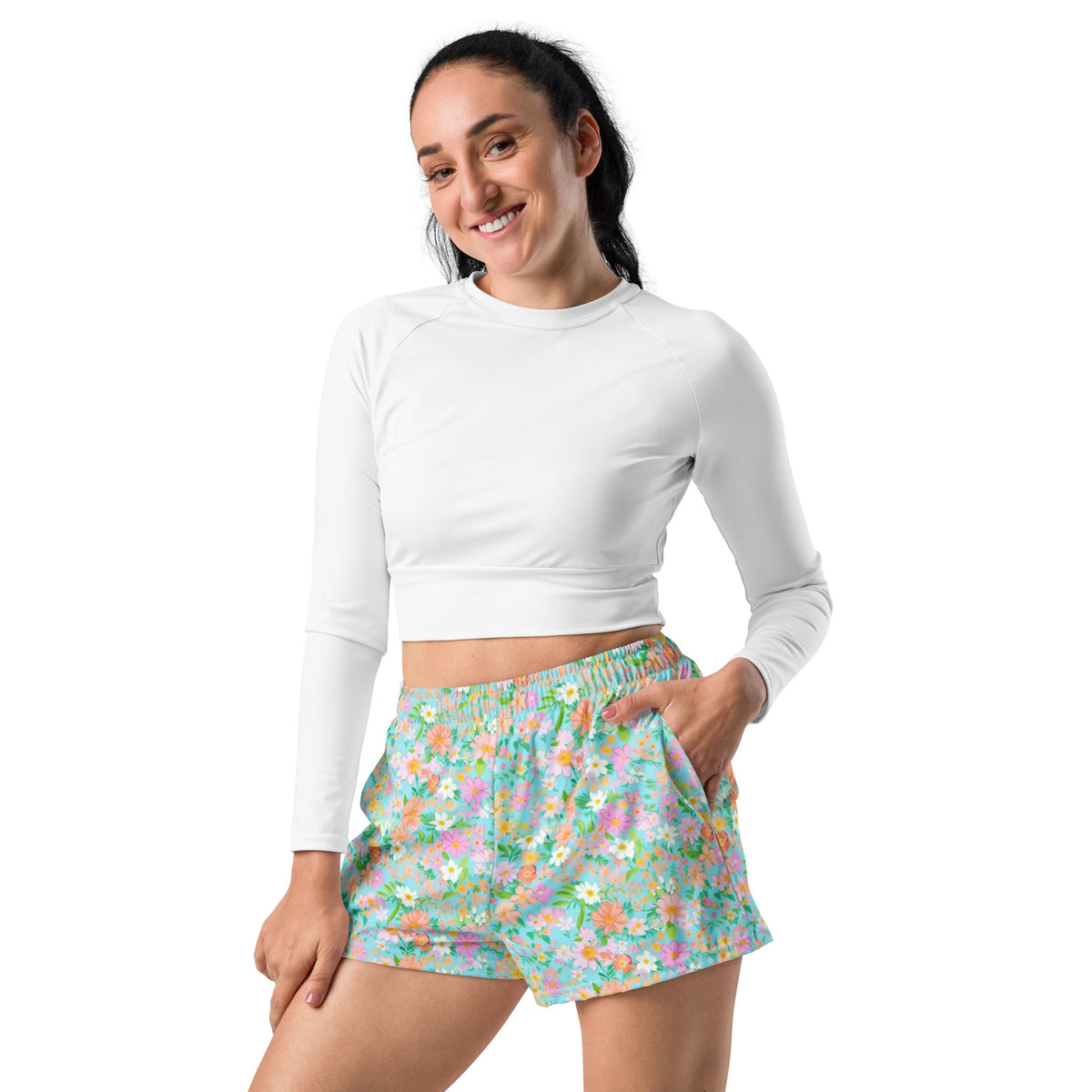 LORINA SHORTS ECO - CAICOS FLORALS