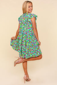 FRESH MORNING DITSY FLORAL DRESS