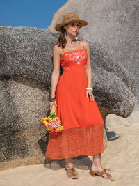 ORANGE BLISS DRESS