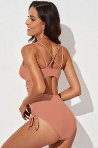 PENNY TIED ONE PIECE SWIMSUIT