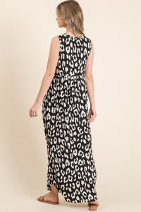 AFRIKA LEOPARD MAXI DRESS