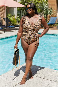 LELINA LEOPARD ONE PIECE SWIMSUIT