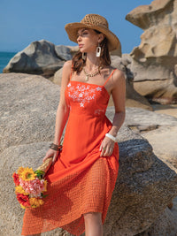 ORANGE BLISS DRESS