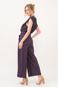 ATW LUXE PURPLE JUMPSUIT