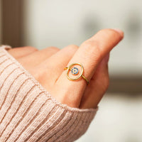 EVIL EYE RING 925