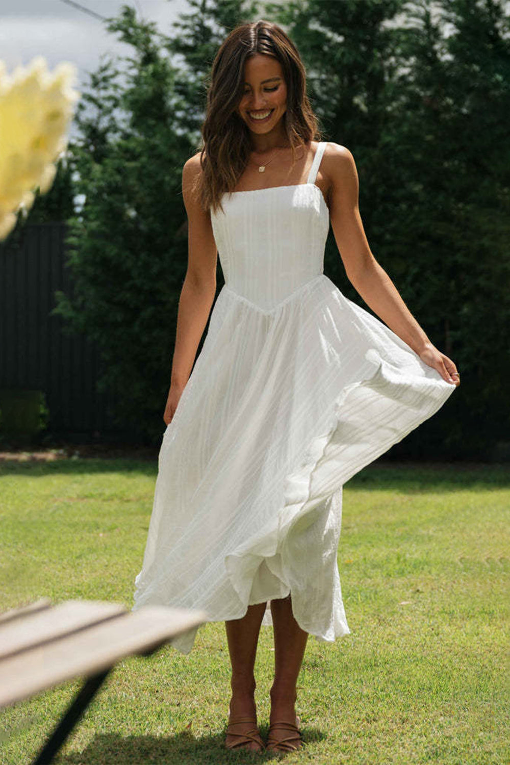 SQYULA WHITE DRESS