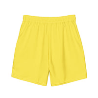 ECO MEN'S SWIM SHORTS | MANGO YELLOW - PINKCOLADA