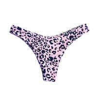 MALDIVES BIKINI BOTTOMS IN PINK LEOPARD - PINKCOLADA