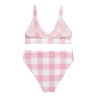 MILA HIGH-WAISTED BIKINI SET - PINKCOLADA